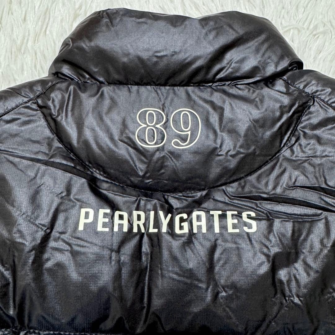極美品✨ パーリーゲイツ 2way ダウン ジャケット 袖脱着 軽量 ブラック