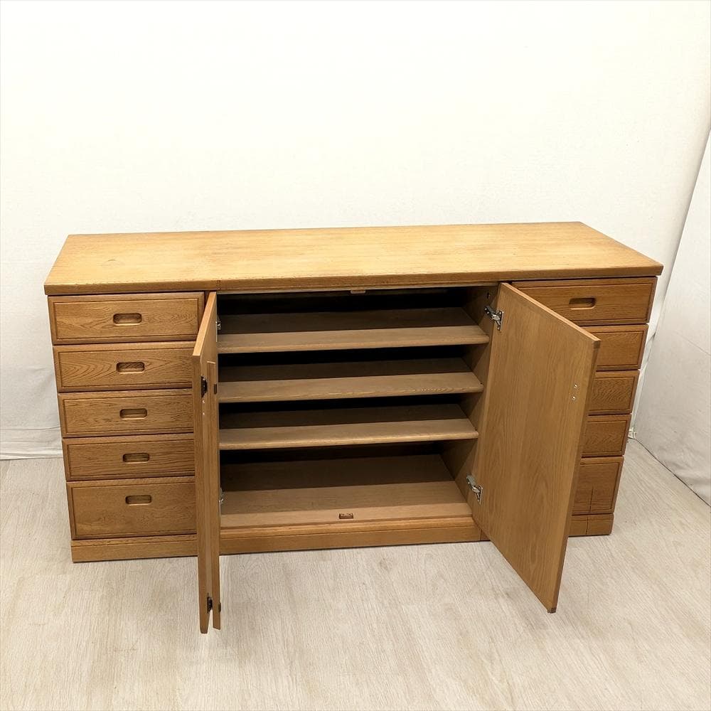 久和屋　クルーザー　サイドボード　キャビネット　リビングボード　収納棚　飾り棚