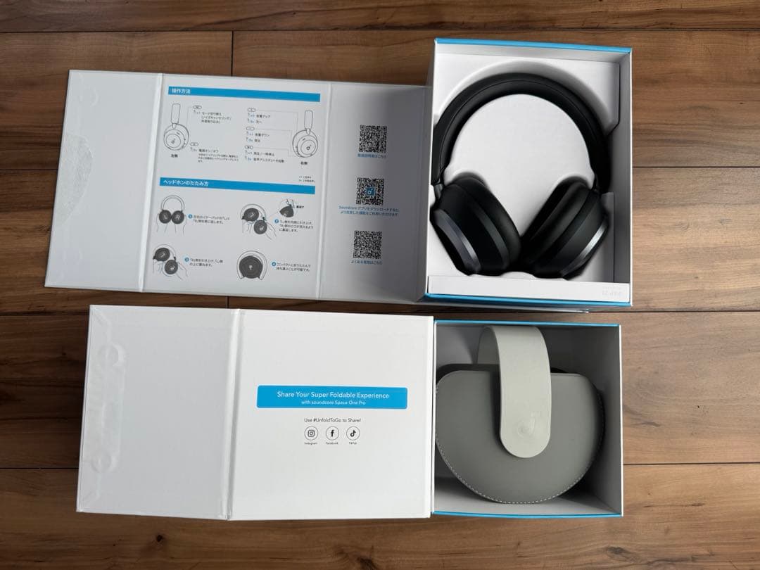 【美品】アンカー「soundcore Space One Pro」ヘッドフォン