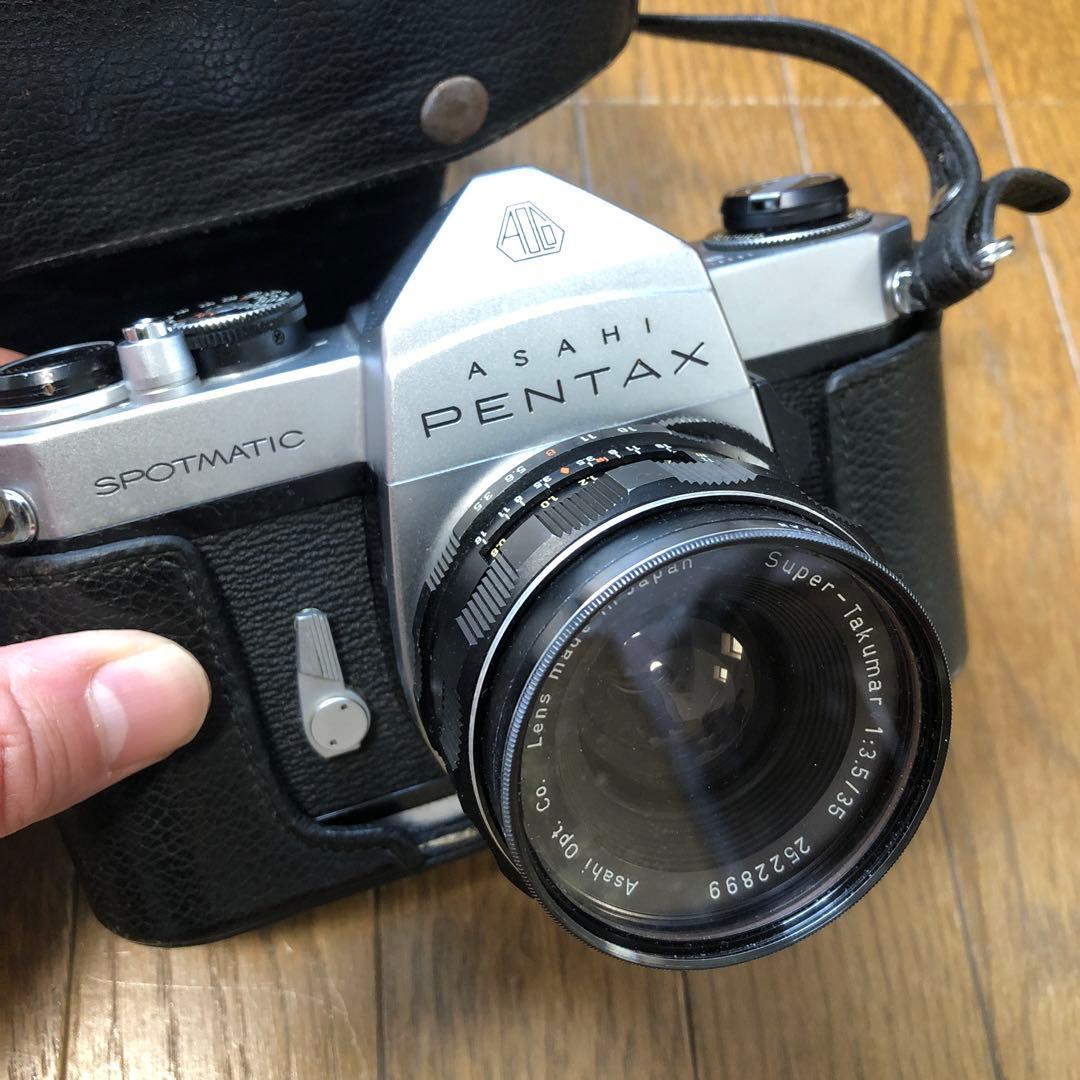ペンタックスSPOTMATIC-SP レンズ3個