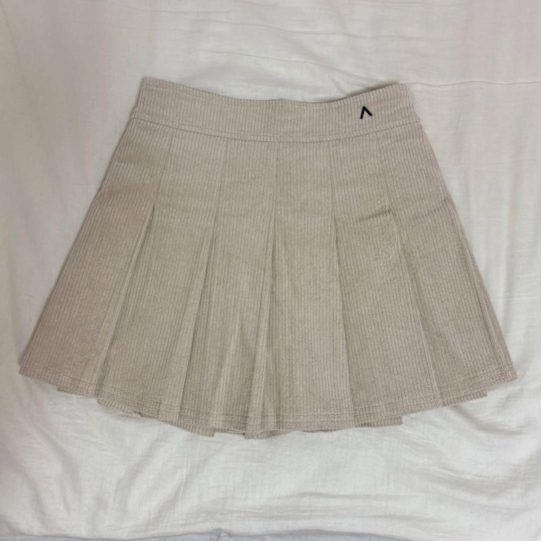 スカート ANDMARY Amanda pleats skirt