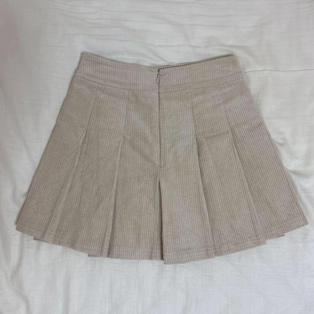 スカート ANDMARY Amanda pleats skirt