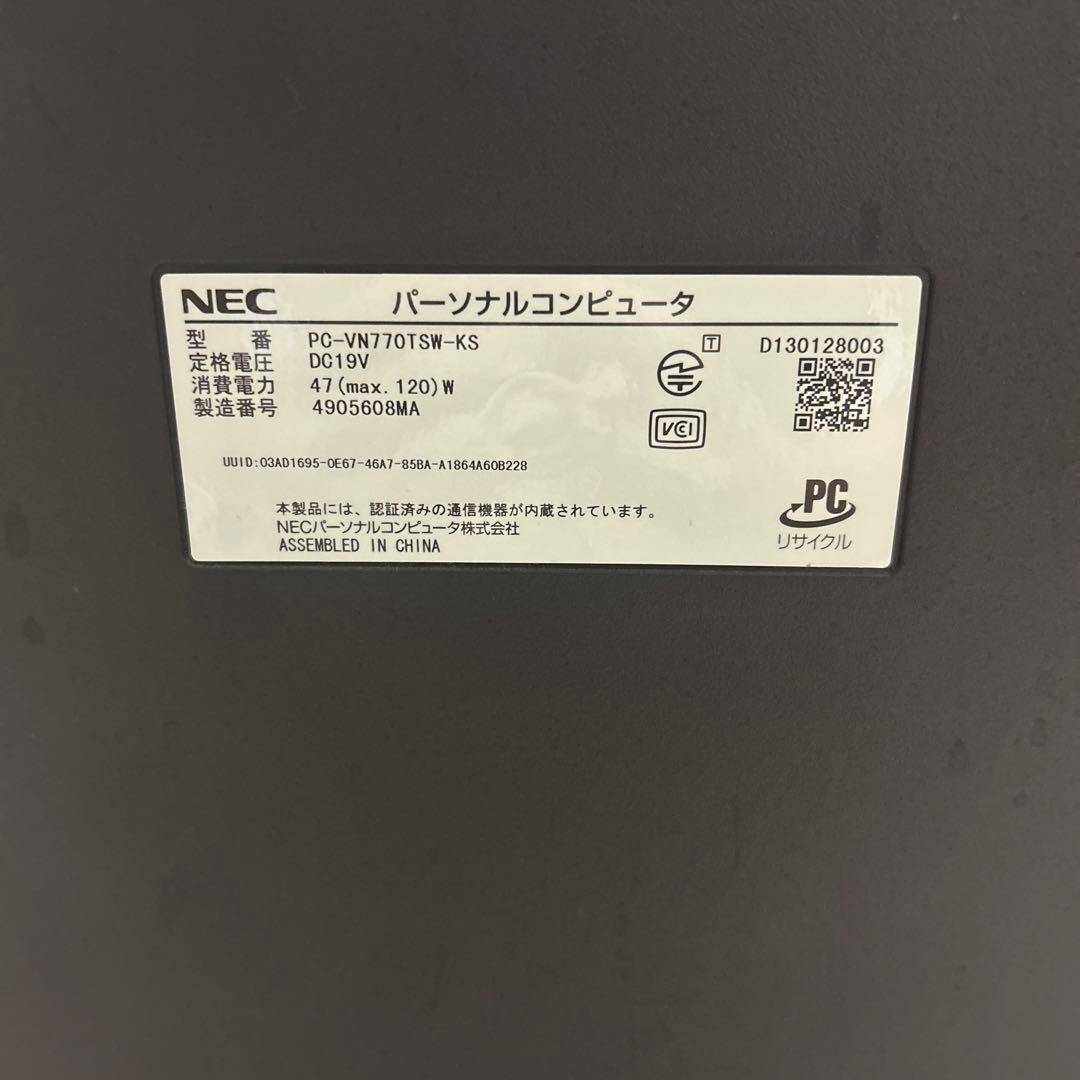 その他 NEC VALUESTAR VN770/T