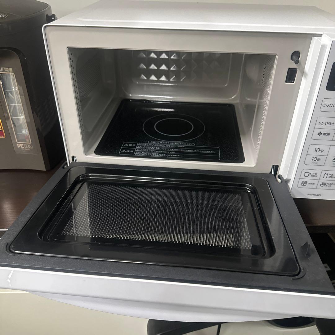 2023年製・極美品】Haier フラット式 電子レンジ JM-FH18E2