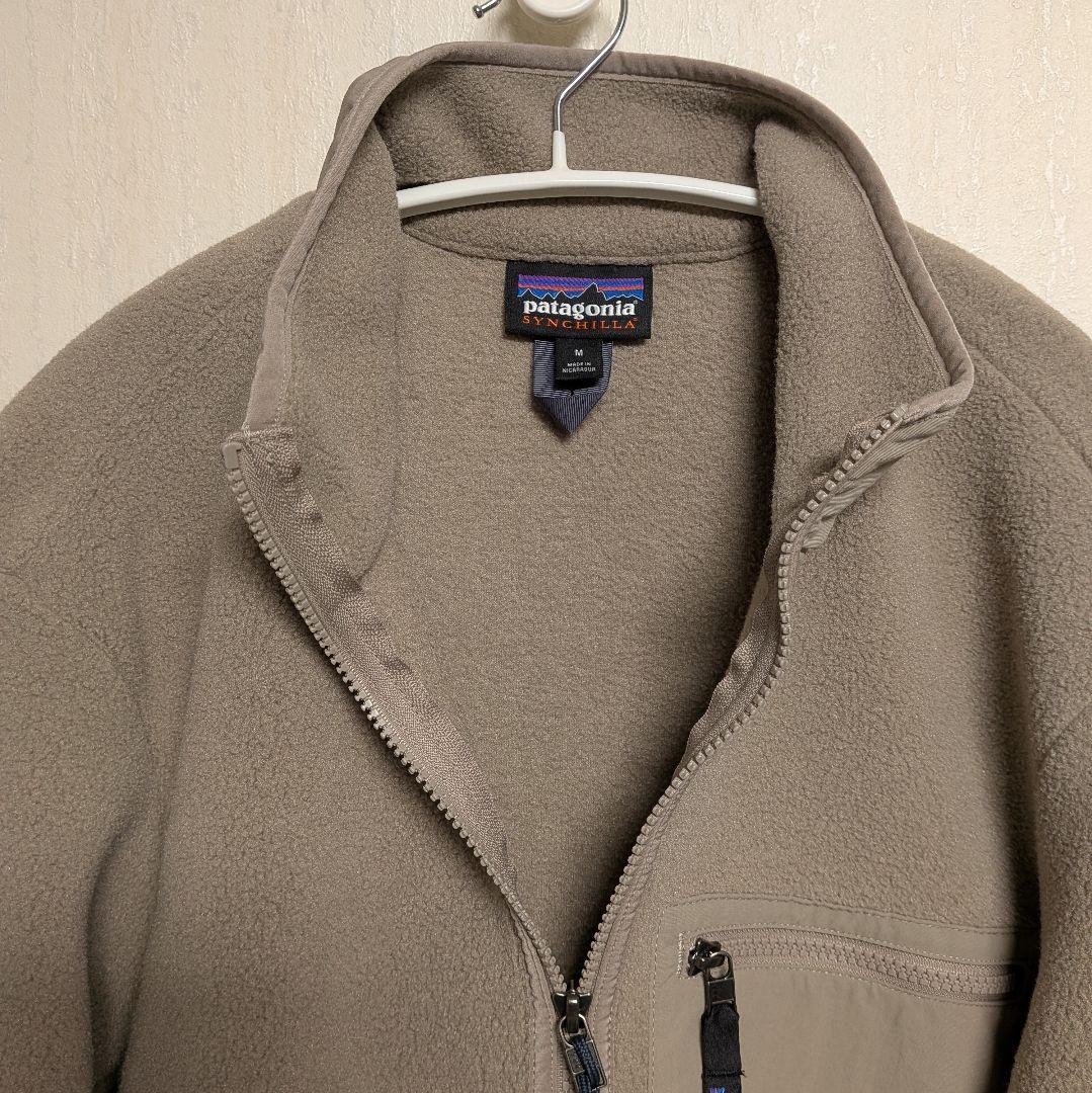 パタゴニアPatagoniaシンチラジャケットMサイズ Seabird Grey