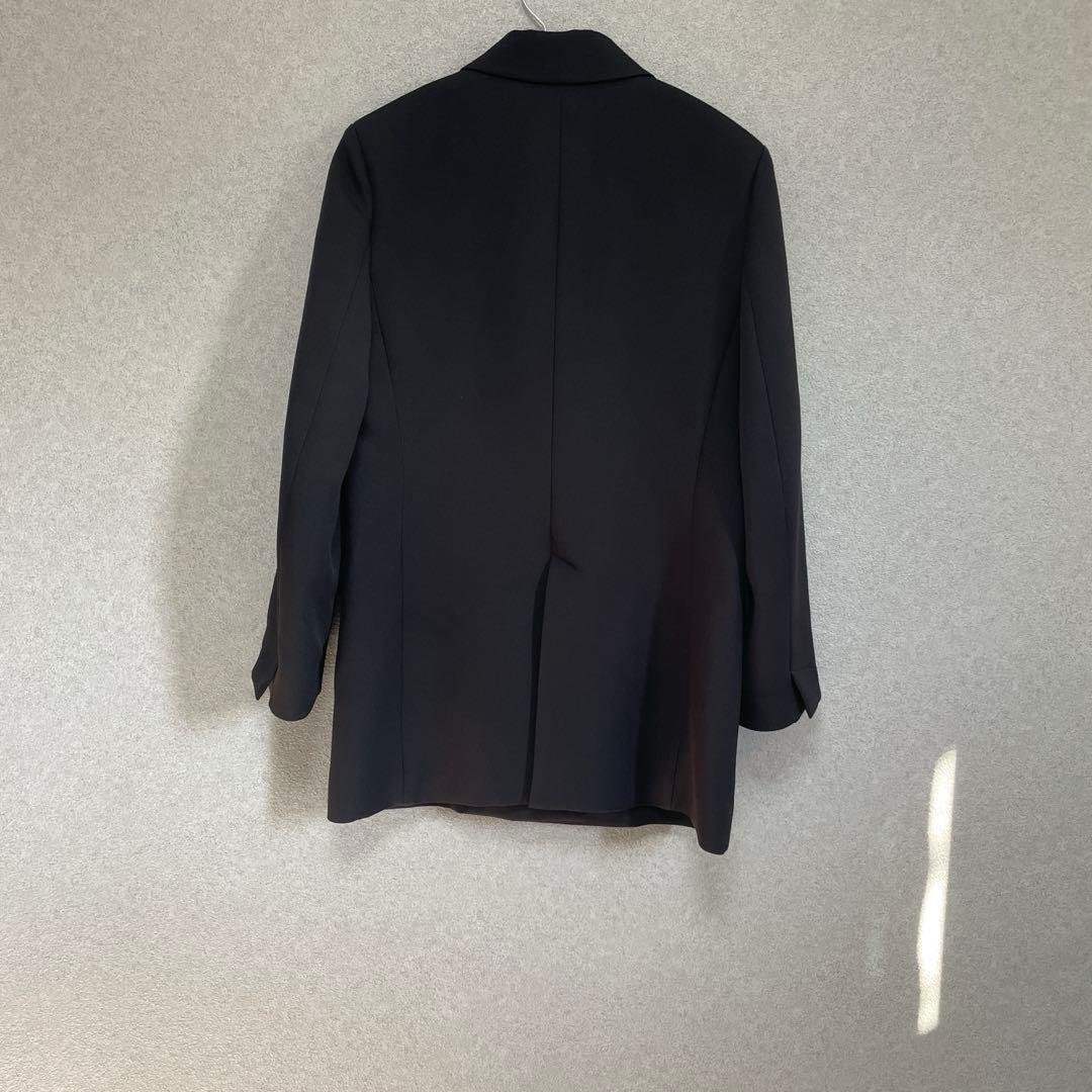 アダムエロペ　シェイプフォルムシングルジャケット　ノーカラージャケット