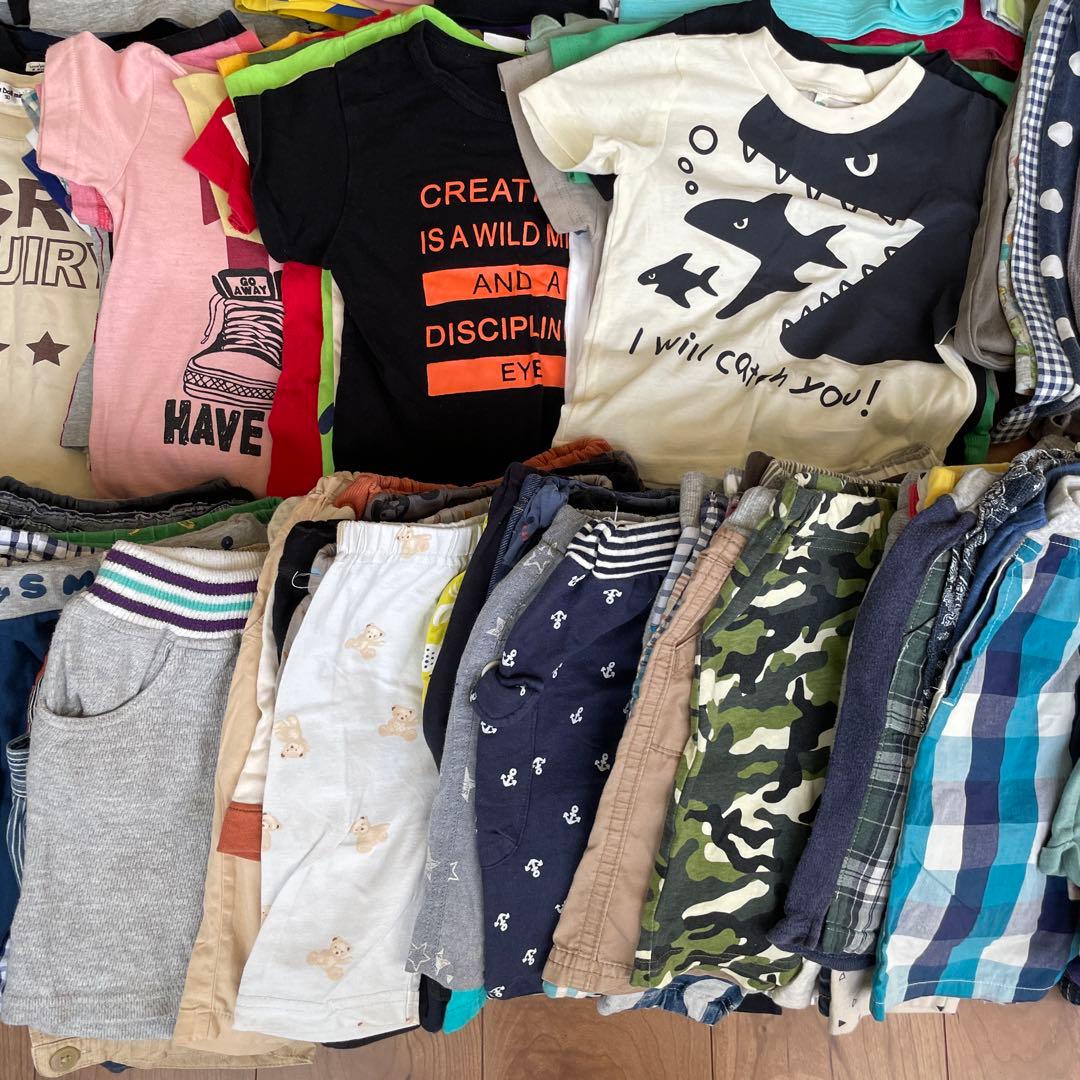 90センチ　夏物　男児　195点セット　まとめ売り