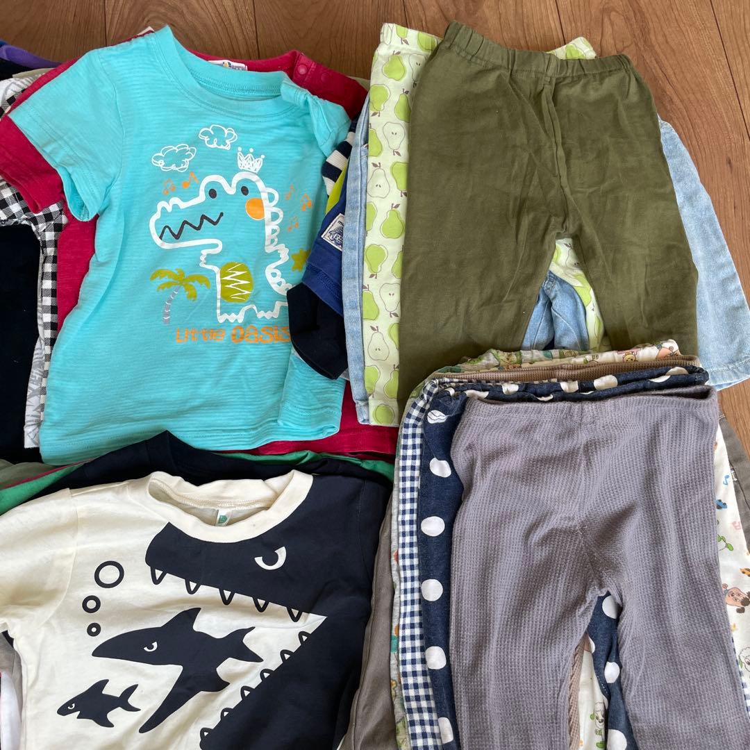 90センチ　夏物　男児　195点セット　まとめ売り
