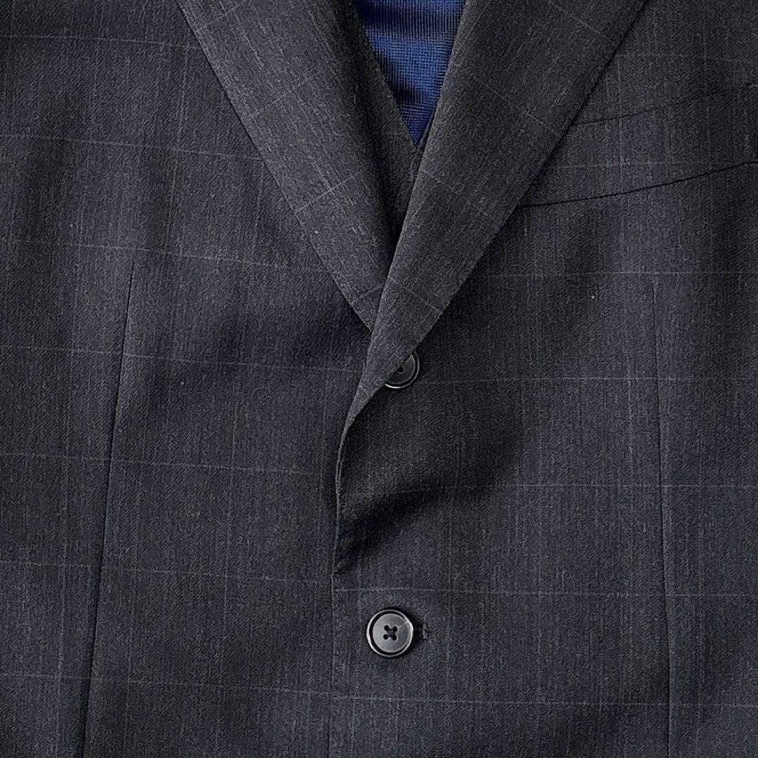 3ピース✨大きいサイズ✨ザスーツカンパニー セットアップスーツ 段返り3ボタン