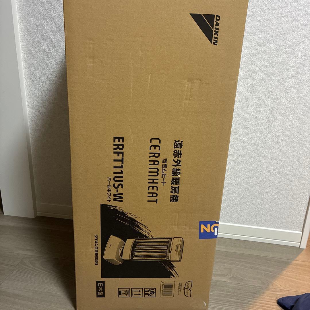 MAC⭐︎ ダイキン セラムヒート ERFT11US-W ホワイト