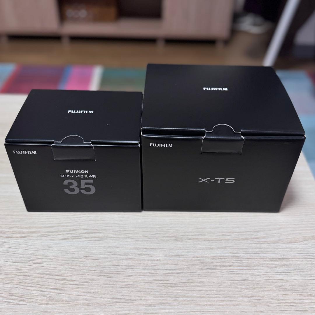 FUJIFILM X-T5 XF35mmF2 R WRレンズ43mm セット