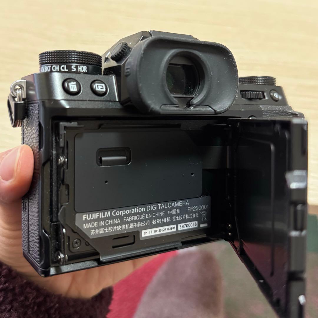 FUJIFILM X-T5 XF35mmF2 R WRレンズ43mm セット