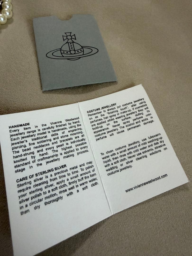 【Vivienne Westwood】パールネックレス