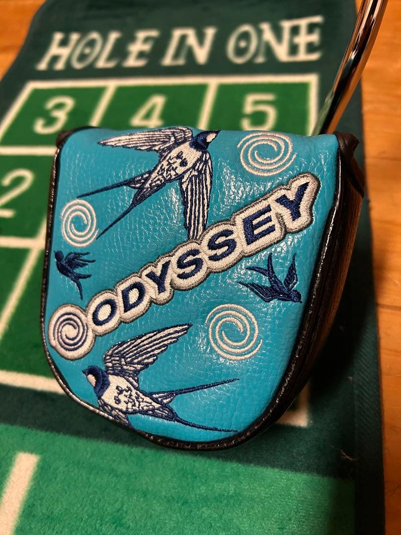 中尺パター　Odyssey Ten パター Super Stroke グリップ