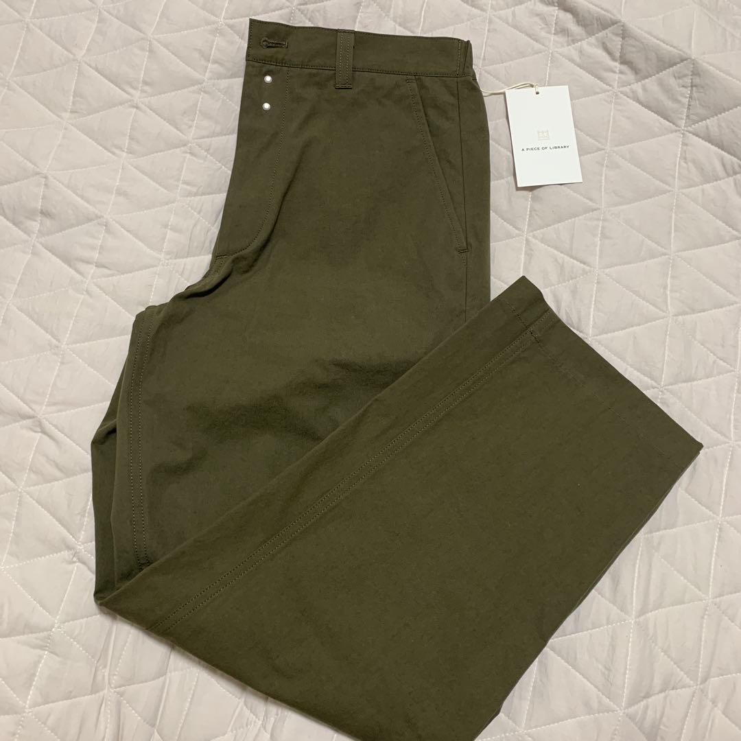 A PIECE OF LIBRARY ビンテージウェザーワーカーパンツ KHA