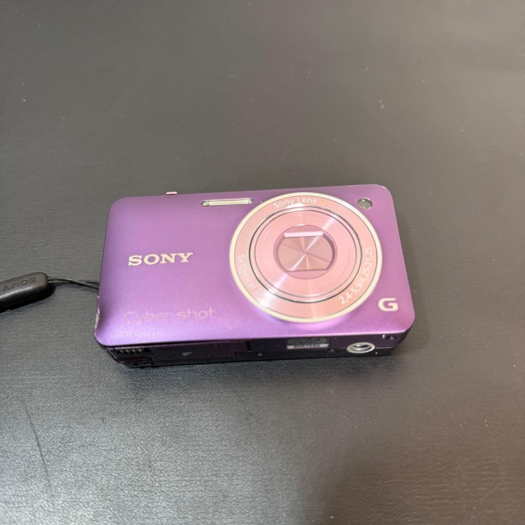 SONY ソニー Cyber-shot DSC-WX5 パープル デジカメ