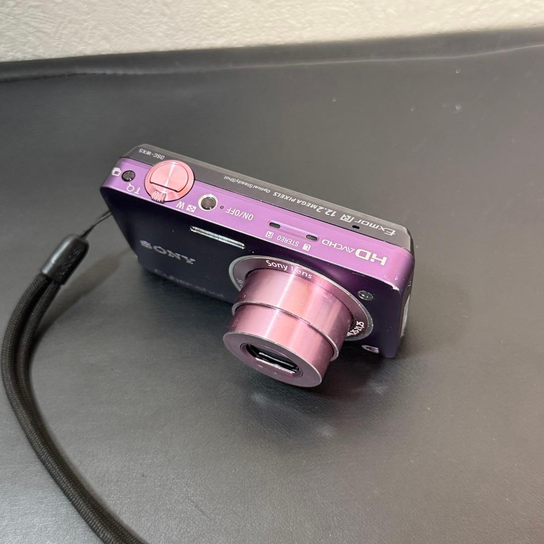 SONY ソニー Cyber-shot DSC-WX5 パープル デジカメ