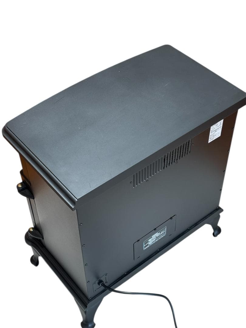 ワイド暖炉型ファンヒーター 2017年製 BLT-999B-3-BK ニトリ