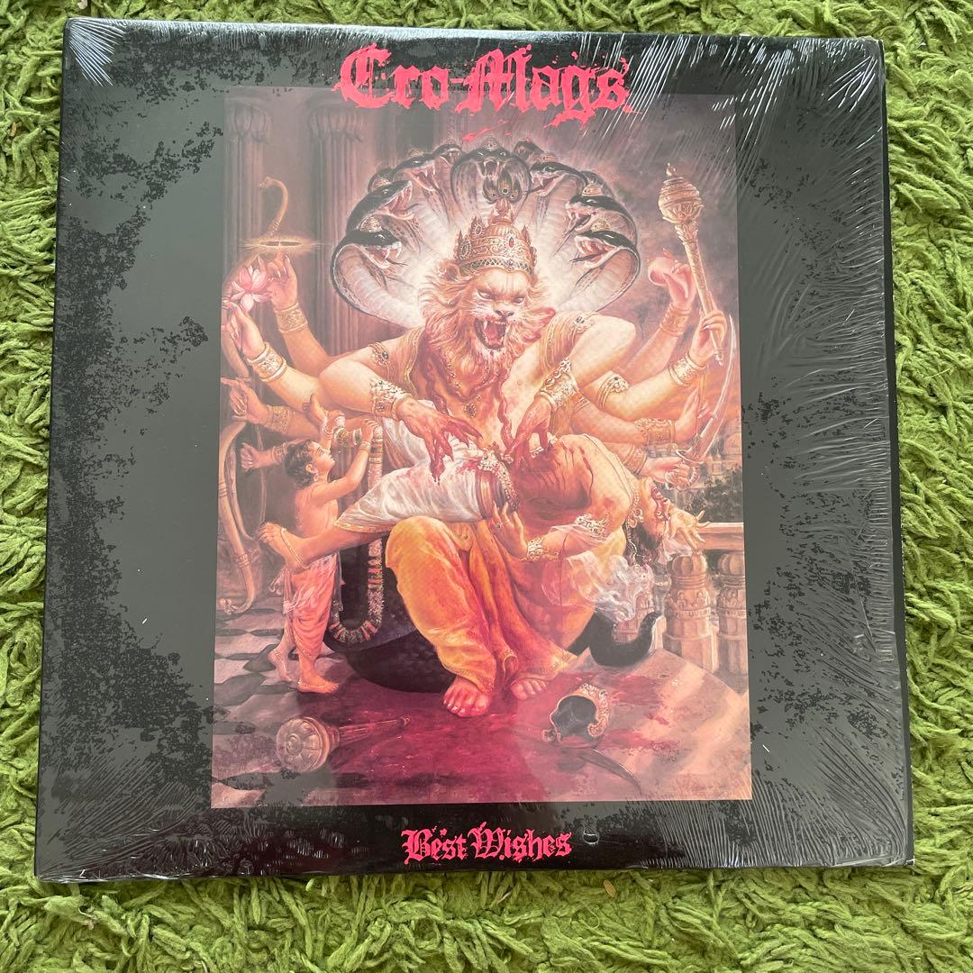 Cro-Mags Best Wishes profile盤シュリンク付きレコード