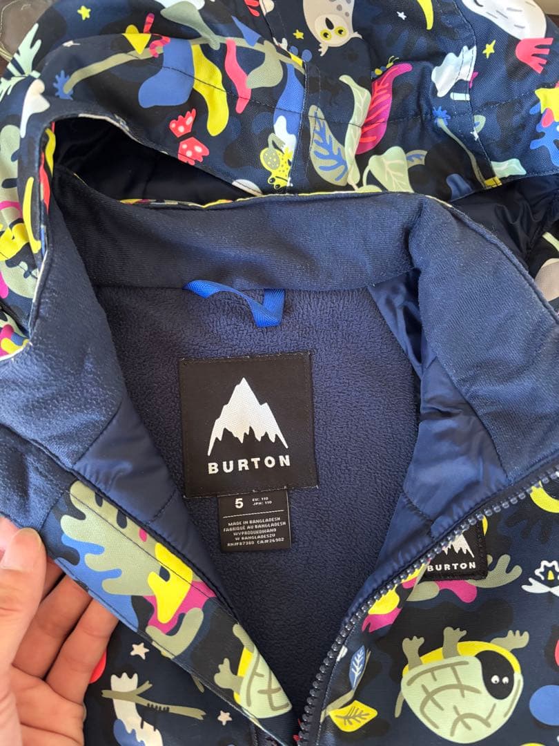 バートンキッズスキースノーボードウェアセット5T