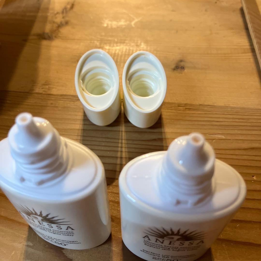 ①やや明るめ アネッサ スキンケアBBファンデーション　2個