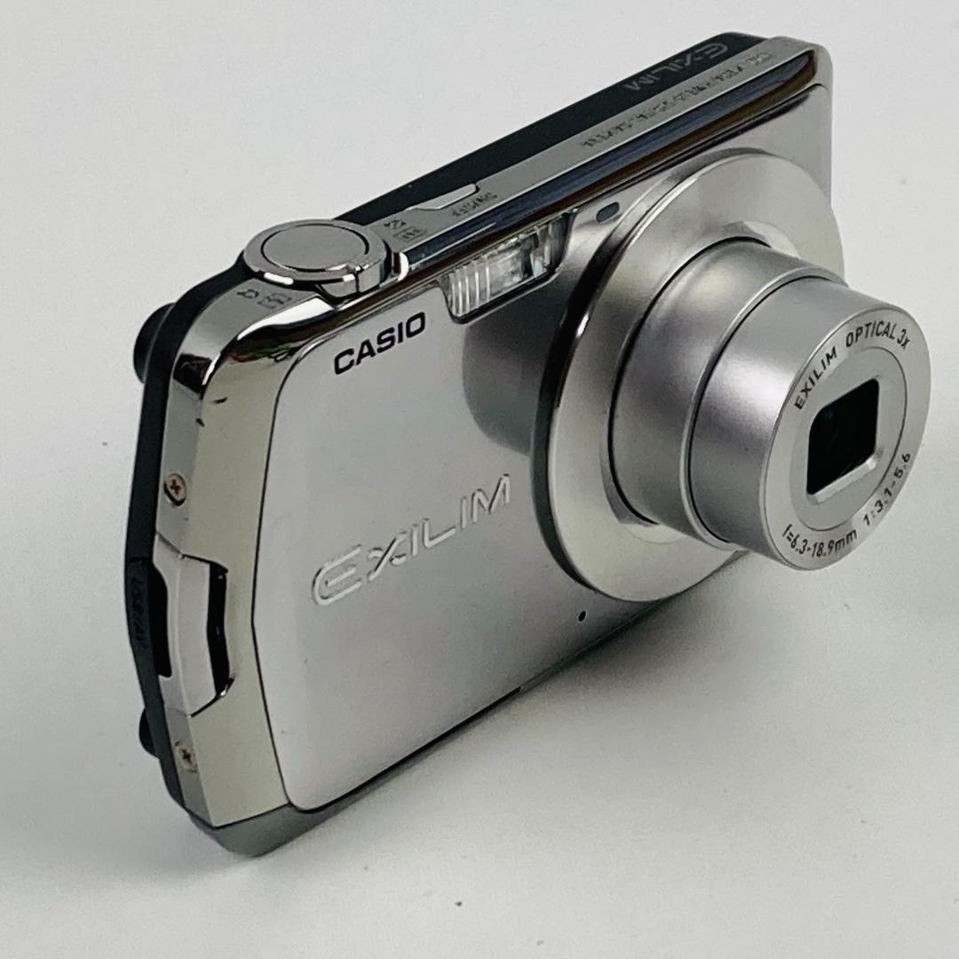 【動作確認済】CASIO EXILIM EX-Z1 デジカメ シルバー コンデジ