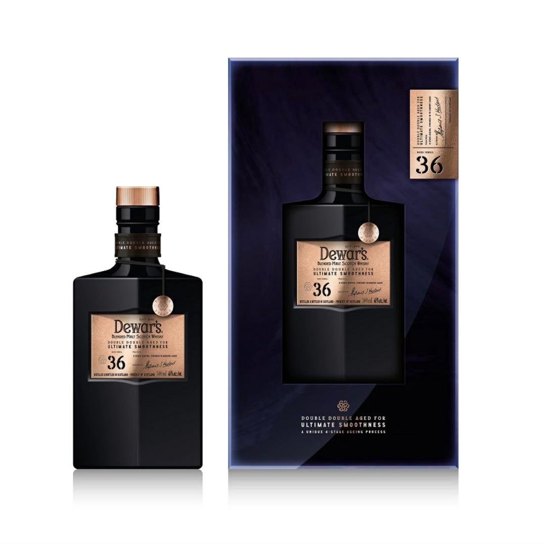 【新品未開栓】定価32,4500円デュワーズ 36年 Double Double