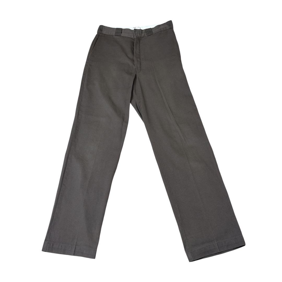 70s ディッキーズ　874 アルミジップ　タロン　極上の滑らかさ　w32l34