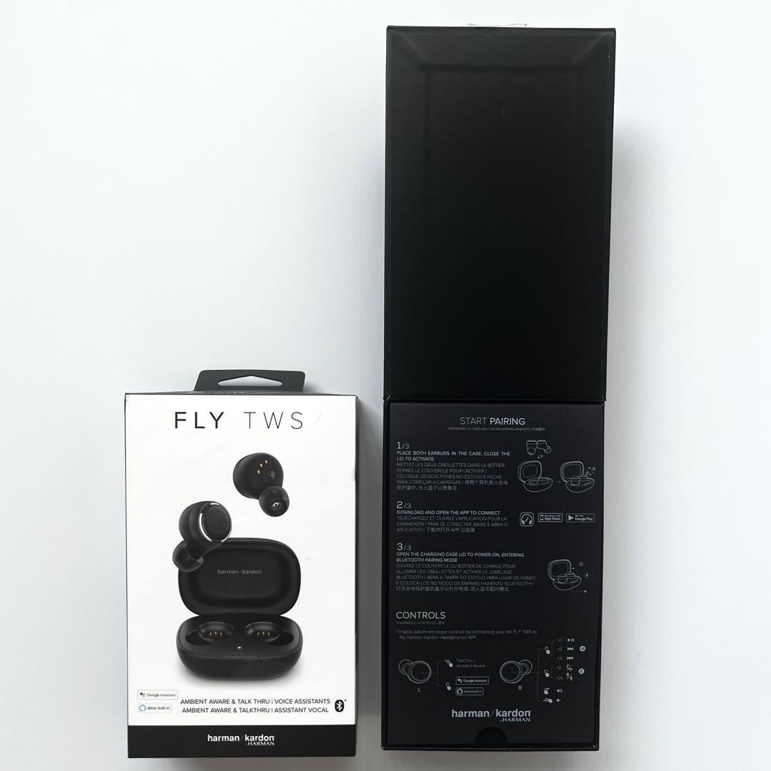 【未使用品】harman kardon 完全ワイヤレスヘッドホン FLY TWS