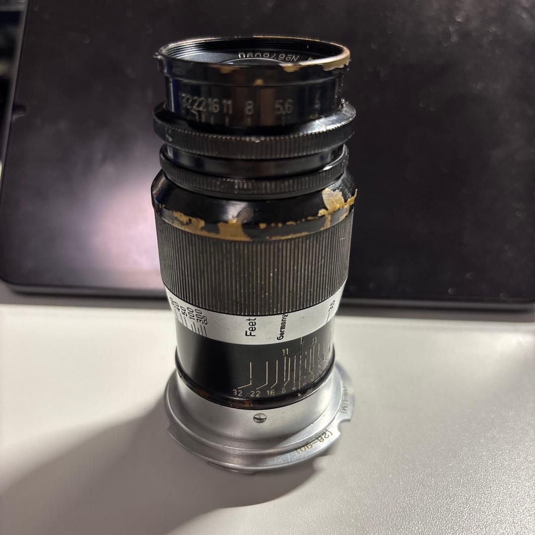 【値下げしました】LEICA Elmar L90mm f4.0 Black
