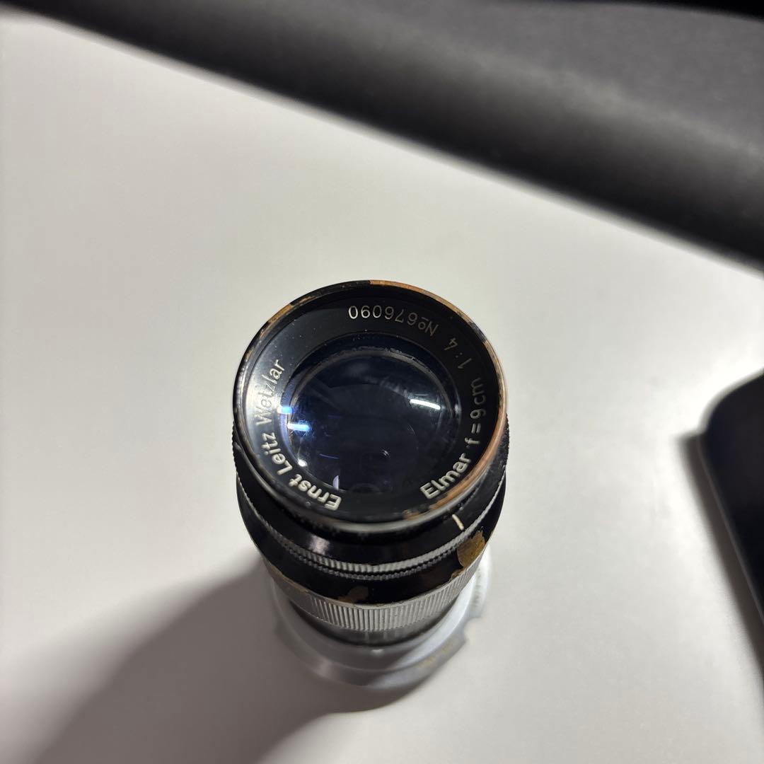 【値下げしました】LEICA Elmar L90mm f4.0 Black