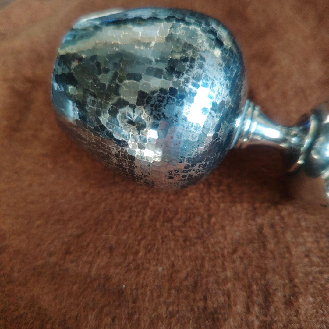 シルバー　ブランデーグラス