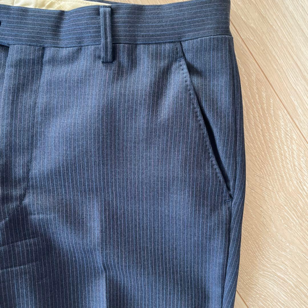 極美品　Paul Smith セットアップゼニアネイビー　ストライプ　 L 現行