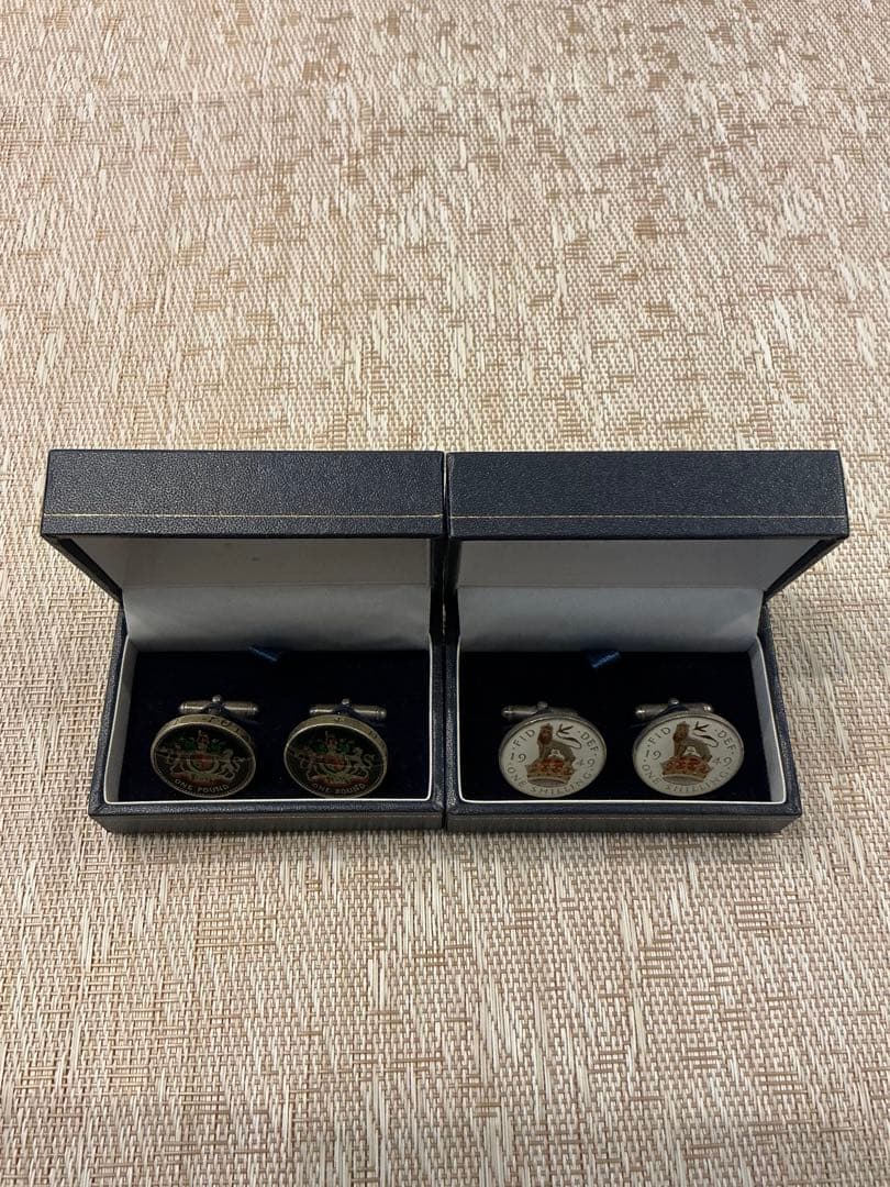 【まとめ買い用】BENSON & CLEGG カフリンクス×２組