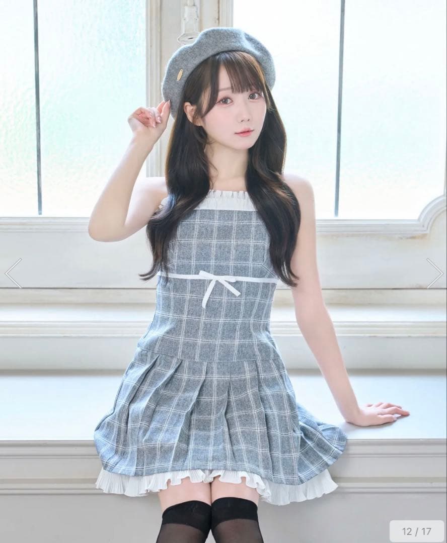 ワンピース Layered cami mini one piece