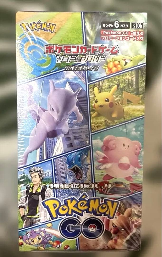 【シュリンク付き】ポケモン　ポケモンカード　ポケモンGO 未開封box