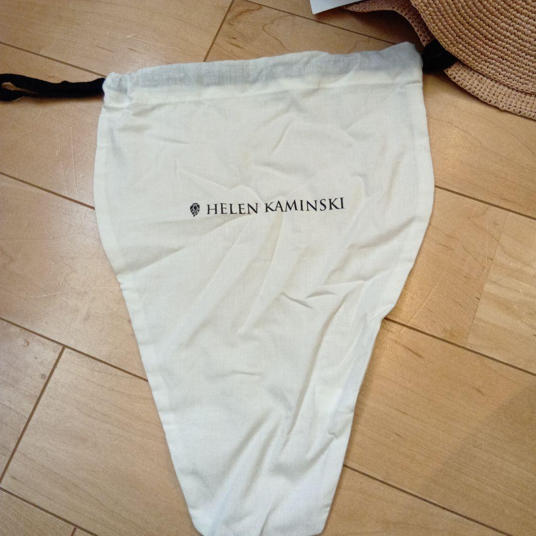 新品タグ付 ヘレンカミンスキー　麦わら帽子 ベージュ　villa9　ヌガー