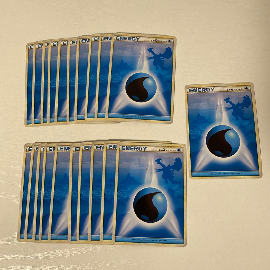 レジェンドエネルギー 水 LEGEND 21枚セット ルギア 背景 ポケカ