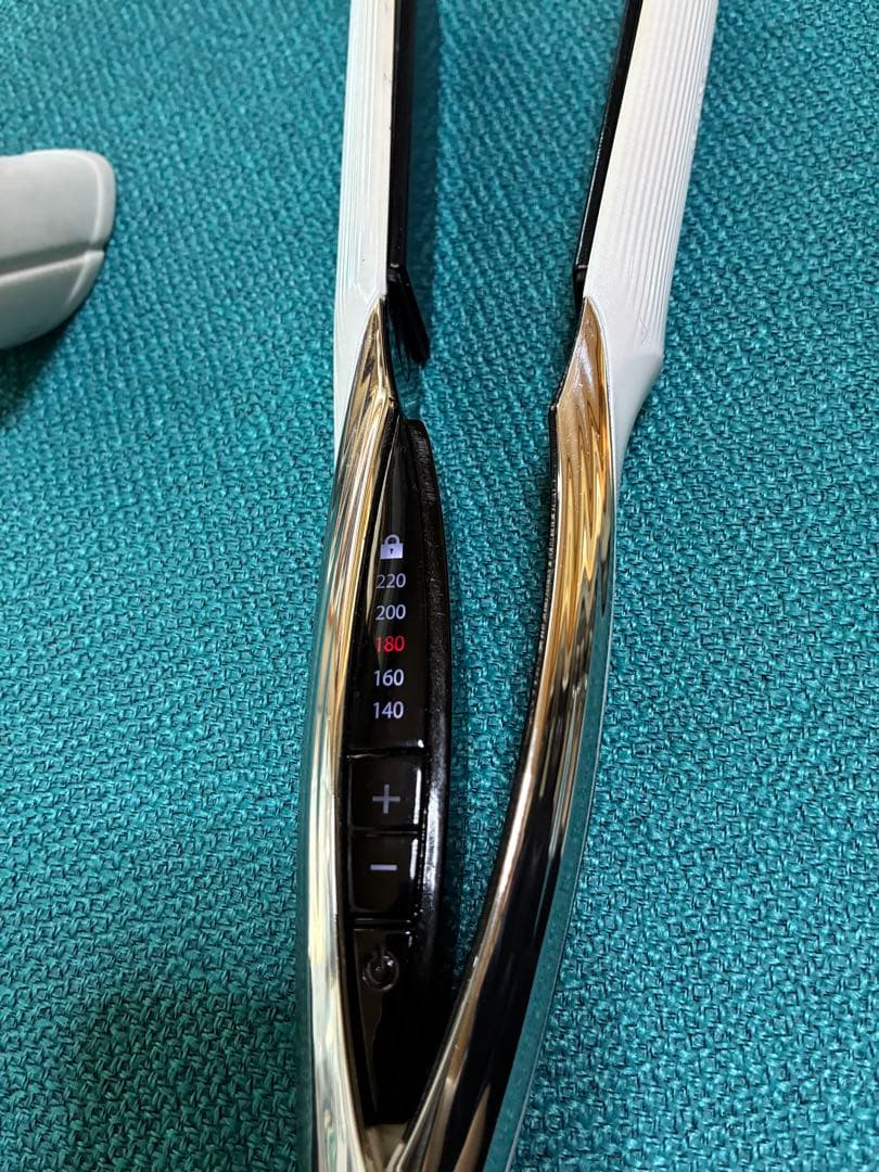 mikiちゃん リファ ストレートヘアアイロン ホワイト 140〜220℃