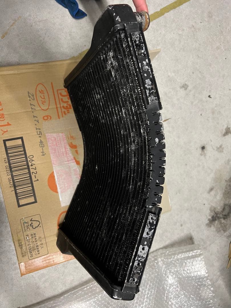 ZRX 1100 1200 ラウンドラジエーター PLOT