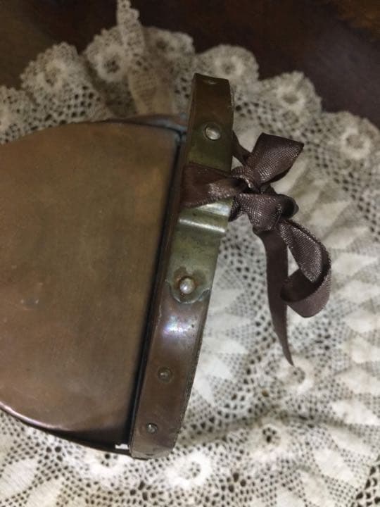 フランス★ナポレオン3世 アンティーク 貴重な銅の壁掛け★小物入れ 骨董 