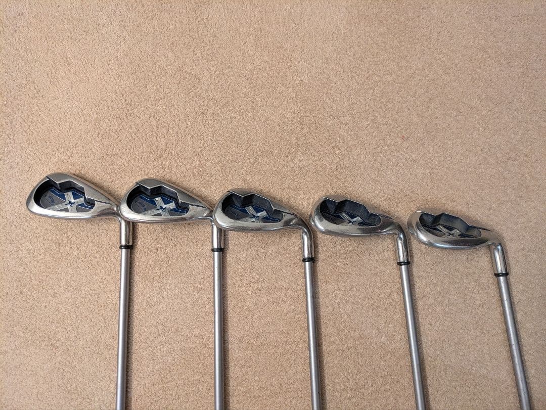 【名器】Callaway キャロウェイ X-18 9本アイアンセット S JV