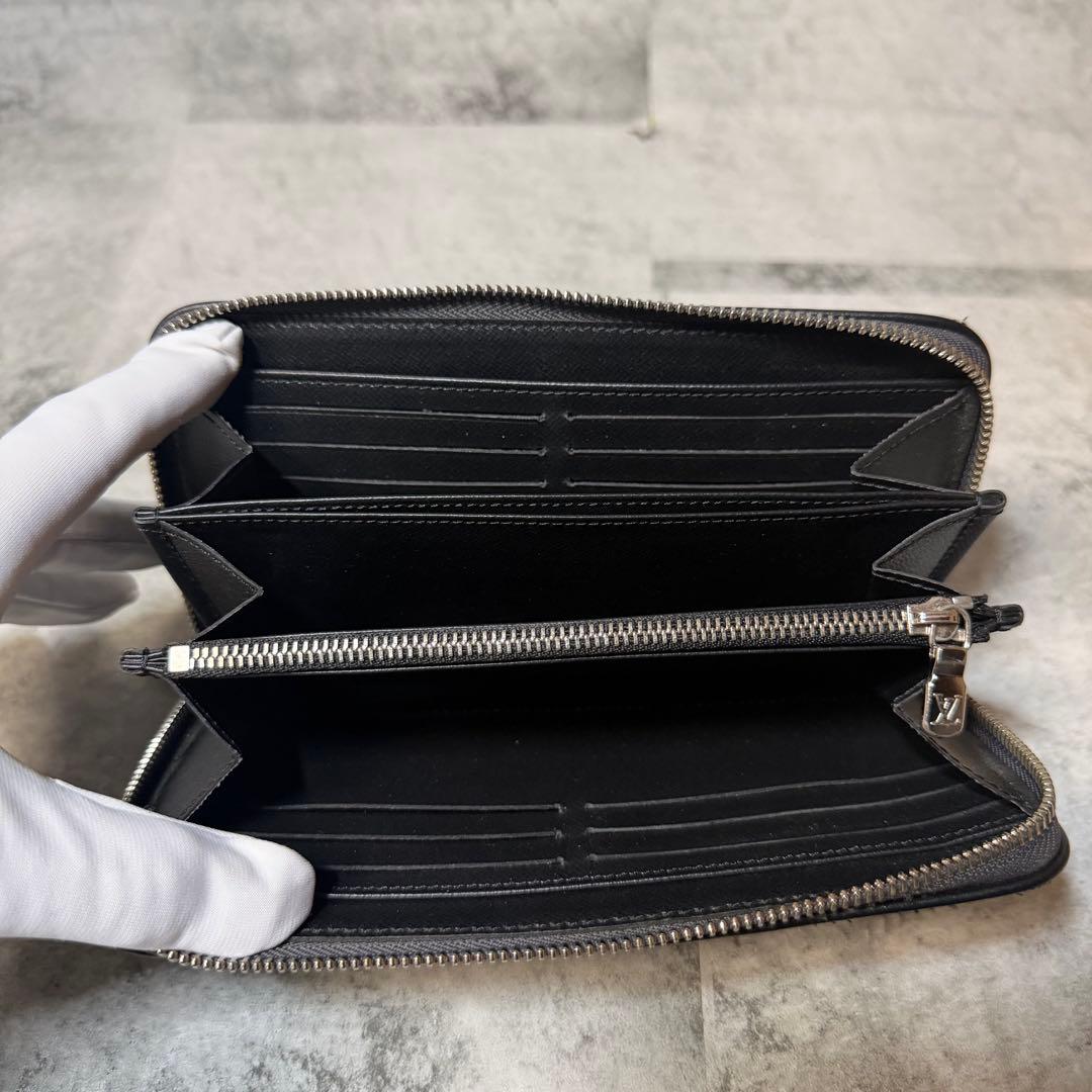 LOUIS VUITTON 長財布　デニム　グレーM81858 モノグラム