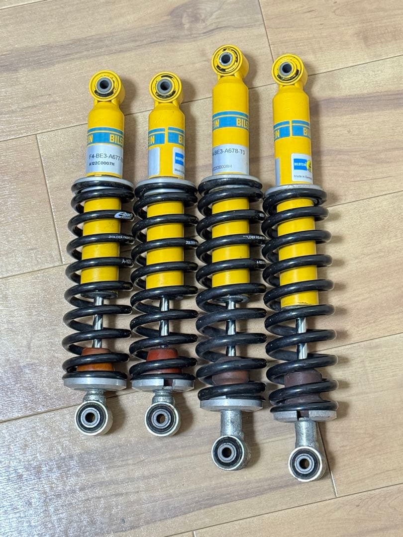 ロータスエリーゼS3用 BILSTEINサスペンションと Eibachスプリング