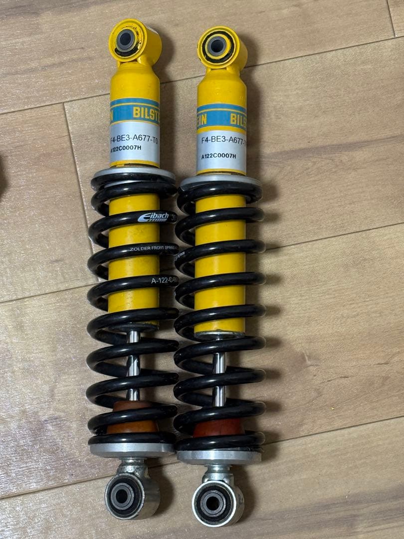 ロータスエリーゼS3用 BILSTEINサスペンションと Eibachスプリング