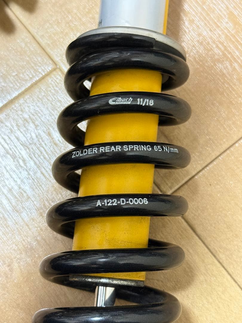 ロータスエリーゼS3用 BILSTEINサスペンションと Eibachスプリング