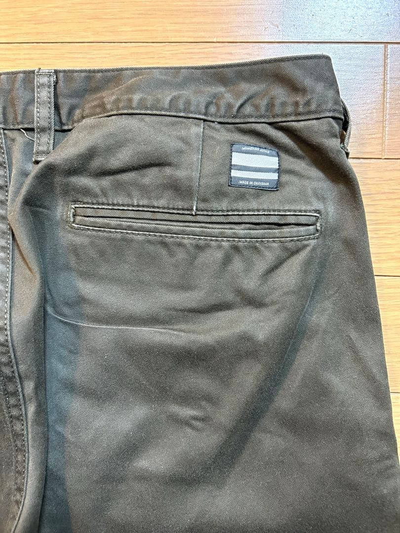 桃太郎ジーンズ　ハイカウントウエストポイントワークパンツ　サイズ：W34