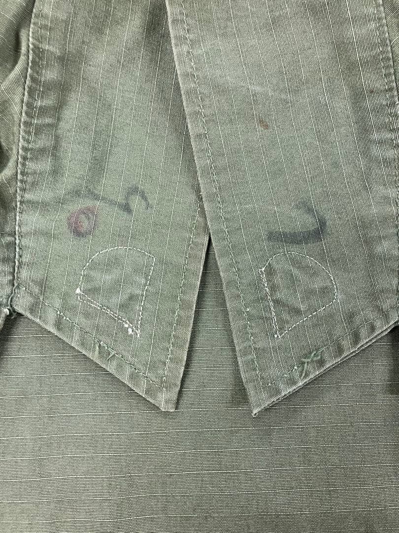 米軍実物　60's ④ ジャングルファティーグ　4th フルパッチ仕様