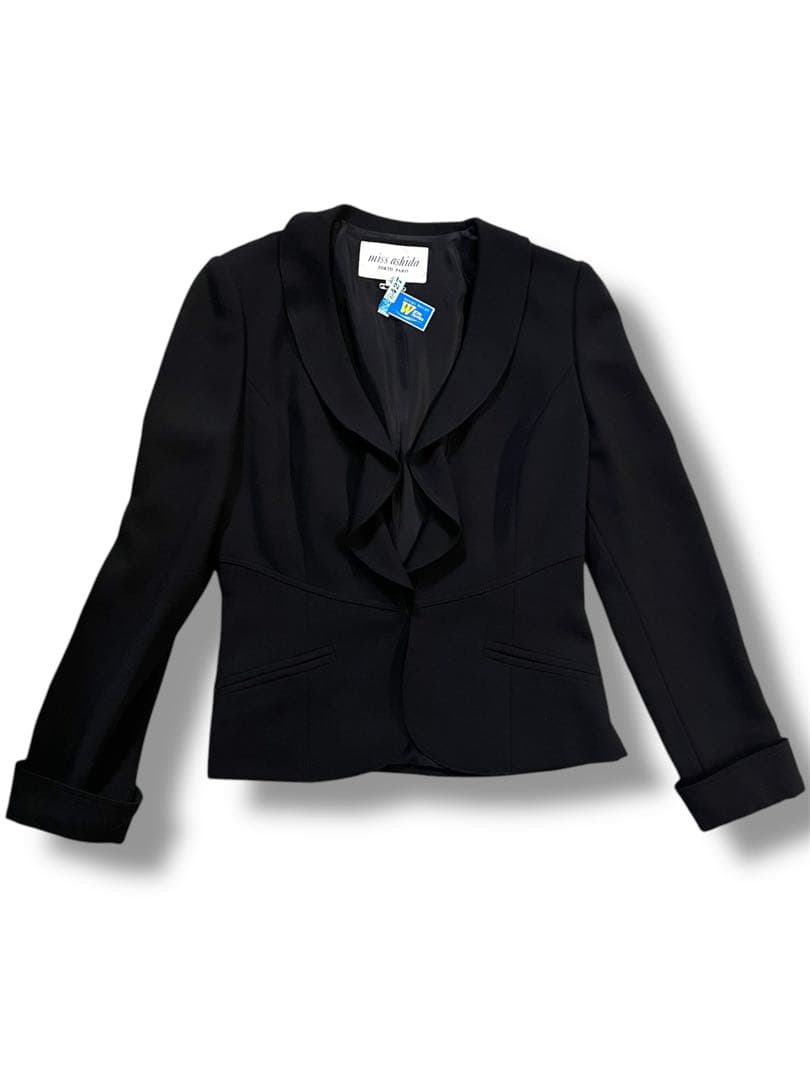 miss ashida ミスアシダ お受験スーツ　フリル　セレモニースーツ　7号