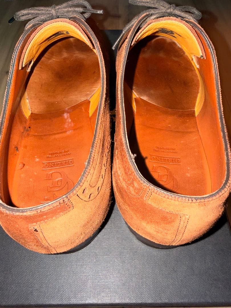 Gaziano Girling Woburn フルブローグ UK8E